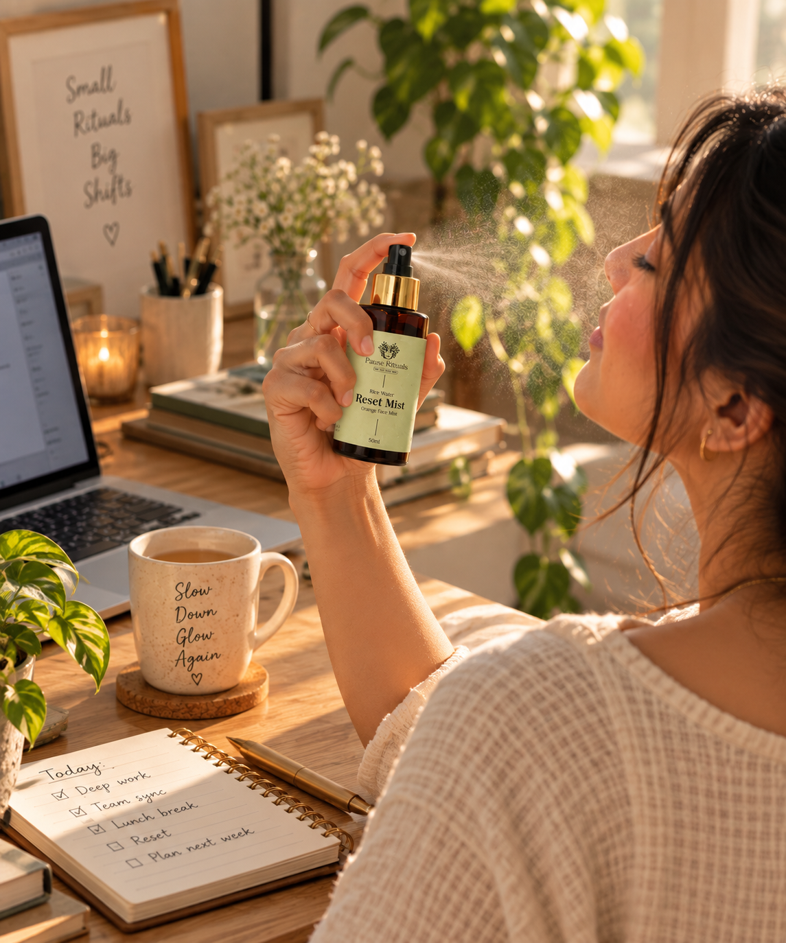 Reset Mist spray bottle