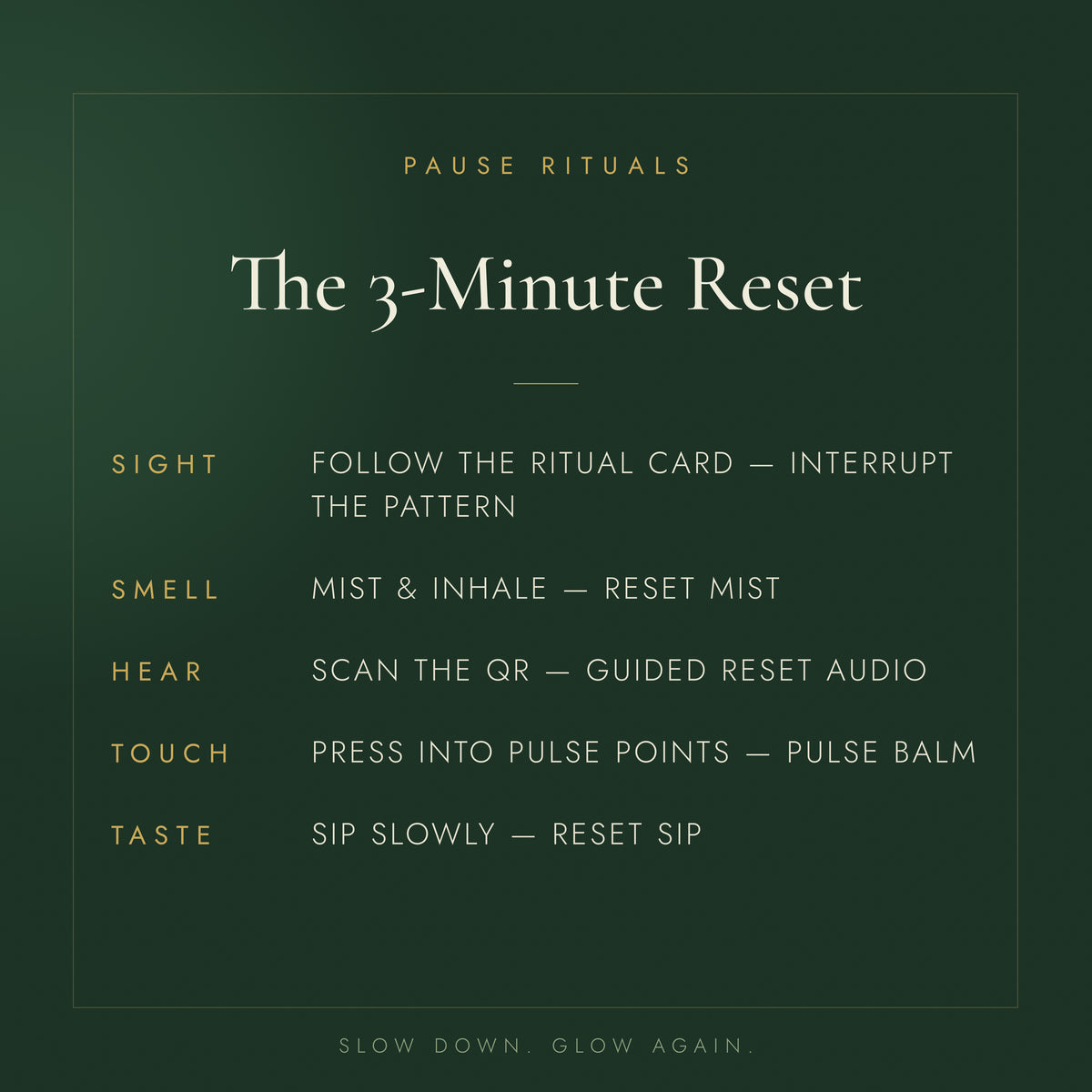 Workday Reset Ritual